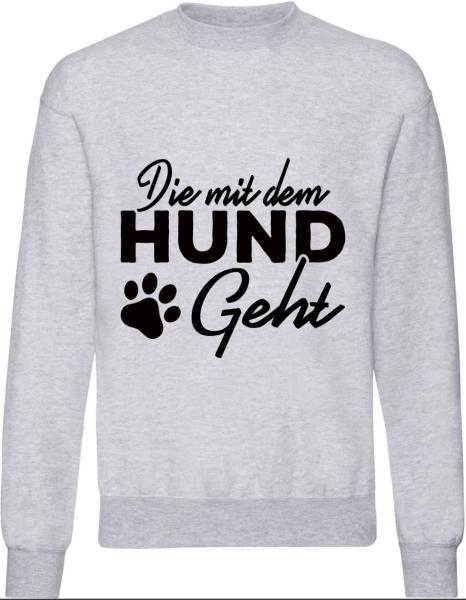 Die mit dem Hund geht